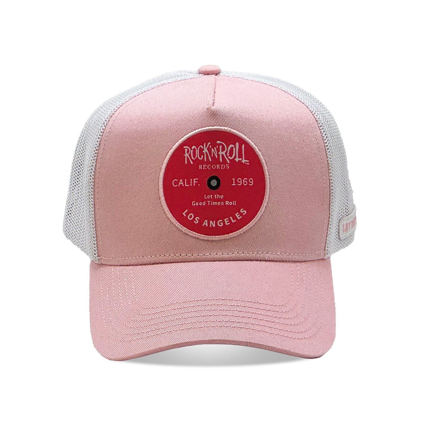 Pink Twill Record Label Trucker